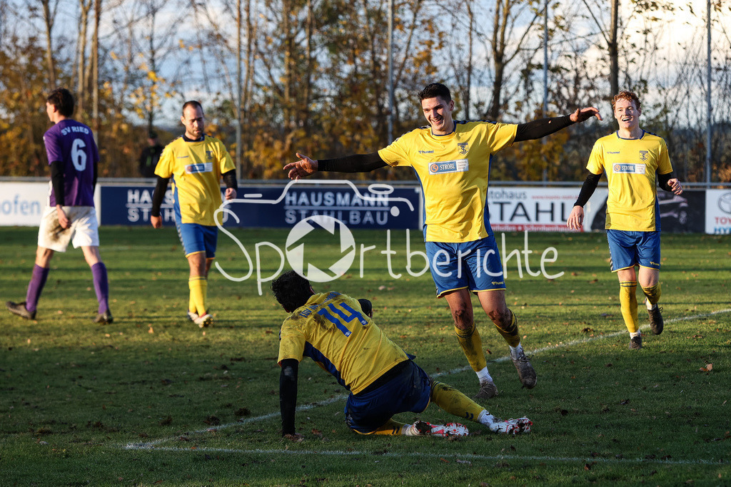 TSV Inchenhofen - SV Ried | Jubel nach 4-2 druch TSV #9 / vorarbeit Tsv #14