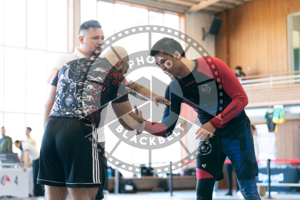 20250329PBB0357 | Fighters compete during the International Luta Livre (ILLCS) Germany IX Spring 2025 Competition spring on March 29, 2025 in Hannover, Germany.© Chiara Dazi