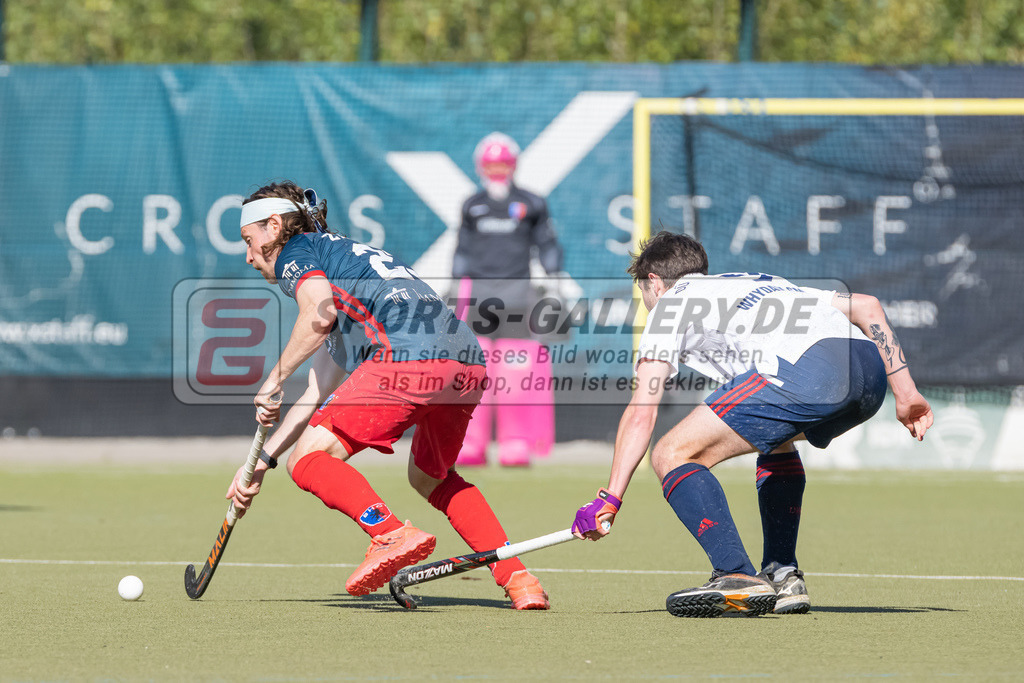 HK_20220925_100267 | 1. Bundesliga Herren Düsseldorfer HC - Berliner HC  am 25.9.2022 DHC Düsseldorf, Düsseldorf , Martin Zwicker ( Berliner HC #23 )