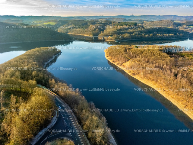 Olpe2502600083HaardtBiggesee | Luftbild, Haardt am Biggesee, Bürberg, Attendorn, Sauerland, Nordrhein-Westfalen, Deutschland