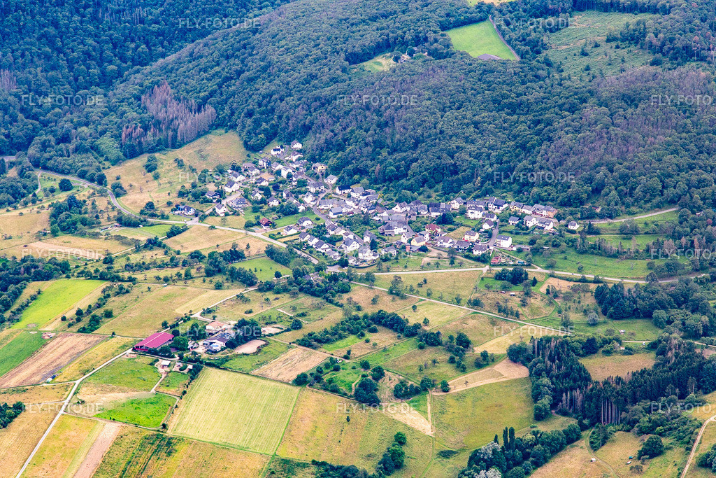 Ortsansicht | Luftbild: Ortsansicht im Ortsteil Rheinbay in Boppard im Bundesland Rheinland-Pfalz in Deutschland. Foto: IMG_142122.jpg vom 07.07.2024 durch Werner Riehm/FLY-FOTO.de - Realisiert mit Pictrs.com