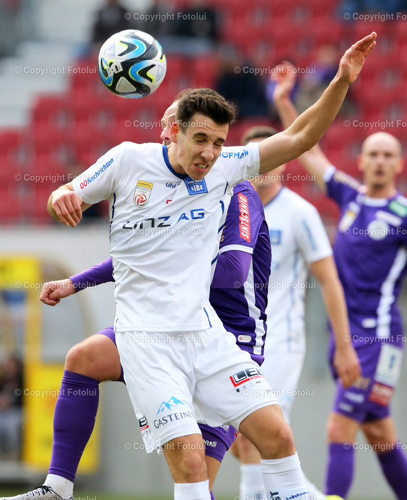 A_LUI_25022024_14 | SPORT,FUSSBALL, ADMIRAL BUNDESLIGA AUSTRIA KLAGENFURT - BLAU WEISS LINZ 25.02.2024 IM BILD :CONOR NOSS  (BLAUWEISSLINZ) FOTO:FOTOLUIMW