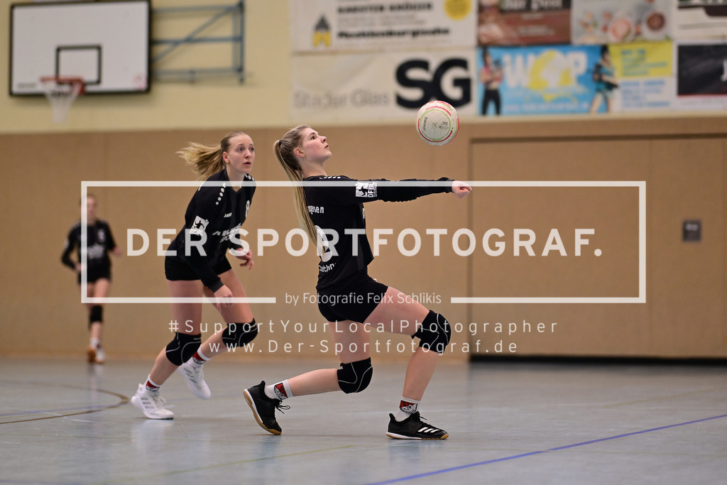 Faustball I Frauen I Saison 2025-2026 I Bundesliga Nord I 7c. Spieltag I MTV Wangersen - Ohligser TV I 25.01.2026 I 38828 | Der Sportfotograf. - Realized with Pictrs.com