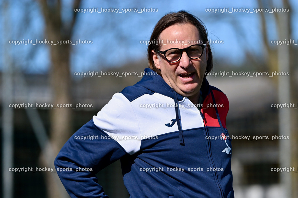 SAK vs. Dellach Gail | Headcoach SAK Richard Huber, SAK vs. Dellach Gail, SAK vs. Dellach Gail am 22.03.2025 in Klagenfurt (Sportpark Welzenegg), Austria, (Photo by Bernd Stefan)