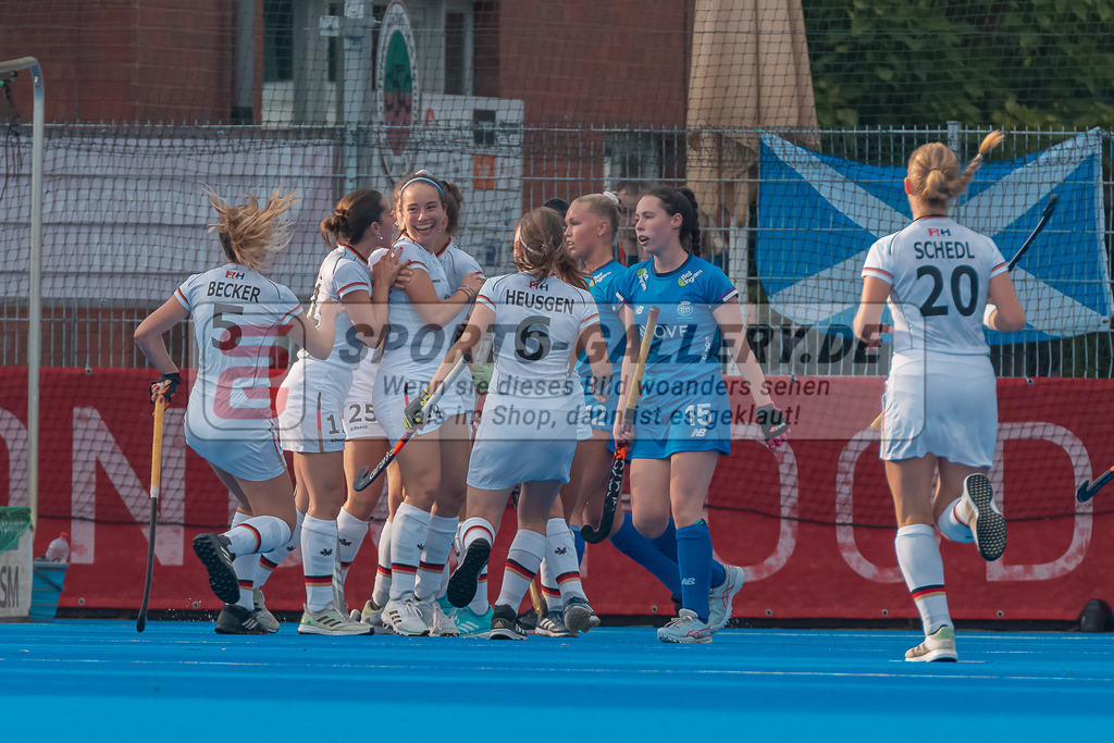 HK_20230709_2-25 | Euro Hockey WU18 Germany - Scotland Championship Girls &amp; Boys am 9.7.2023 CHTC , Krefeld ,