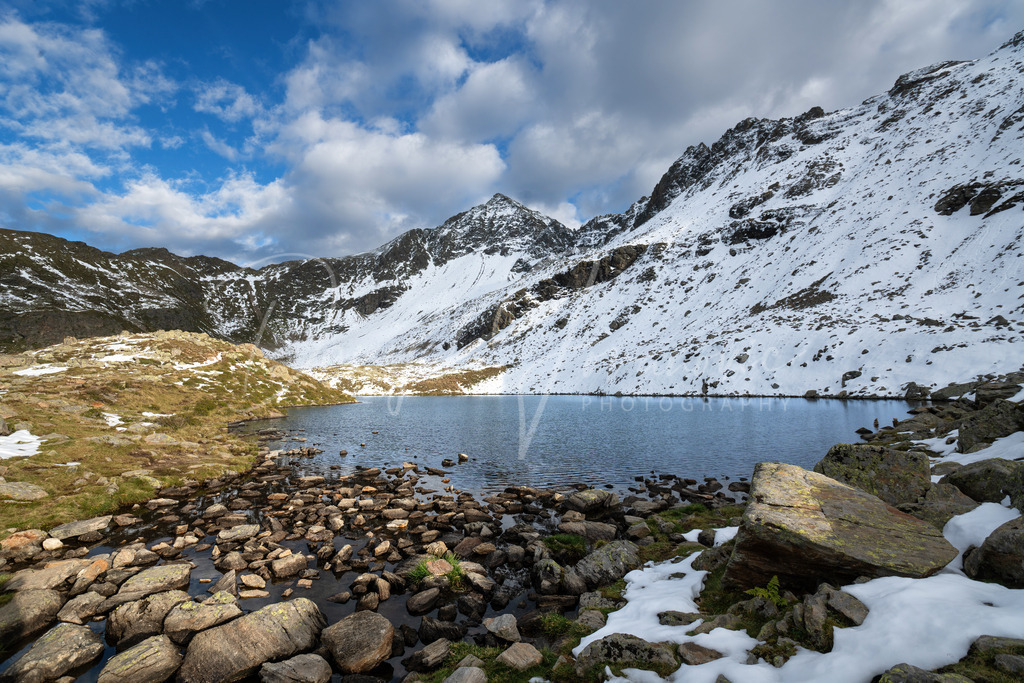 Mittlerer Plenderlesssee | Erster Schnee im Herbst