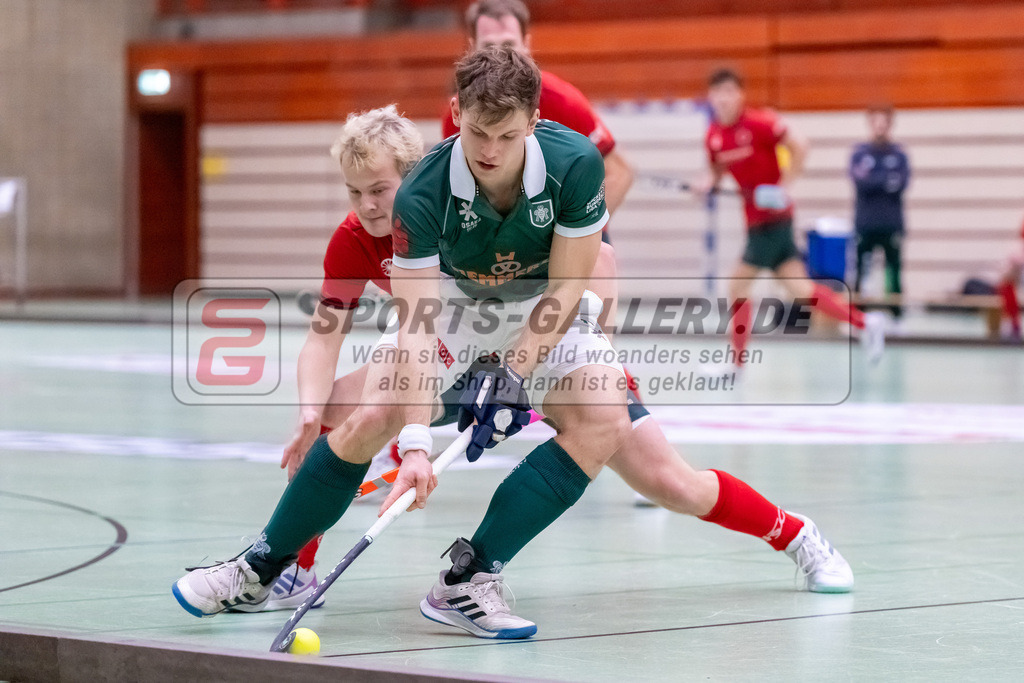 HK_20250110_101245 | 1. Bundesliga Halle Herren Crefelder HTC - Uhlenhorst Mülheim am 10.1.2025 Glockenspitz Halle Krefeld, Krefeld ,