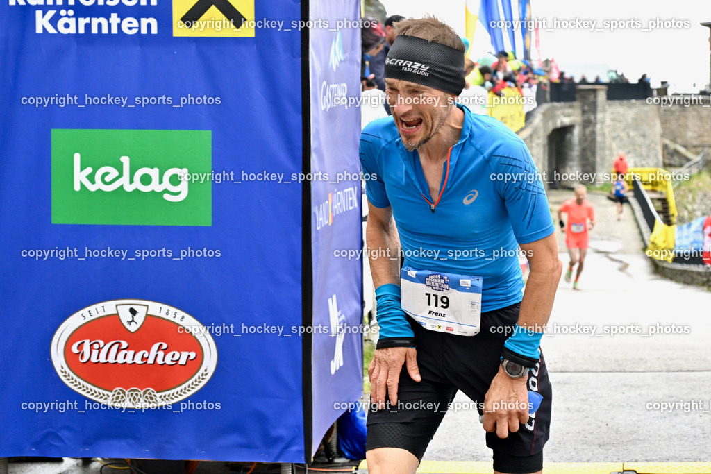 Großglockner Mountain Run | #119 Pecjak Franz, Großglockner Mountain Run, Großglockner Mountain Run 2024 am 07.07.2024 in Heiligenblut (Großglockner), Austria, (Photo by Bernd Stefan)