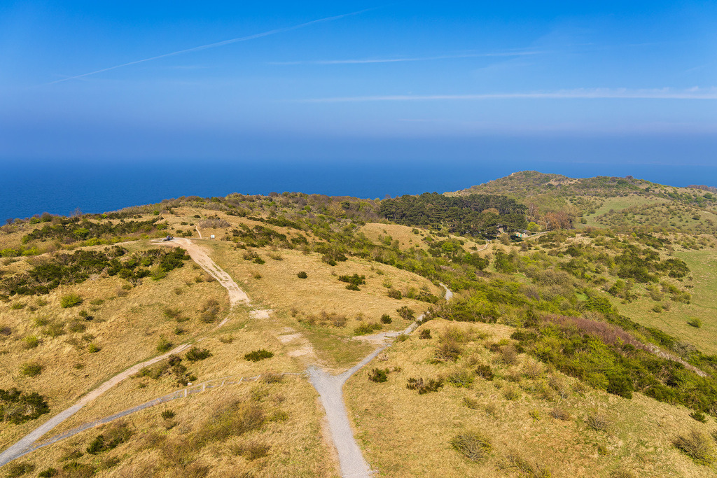 Landschaft am Dornbusch auf der Insel Hiddensee | Landschaft am Dornbusch auf der Insel Hiddensee.