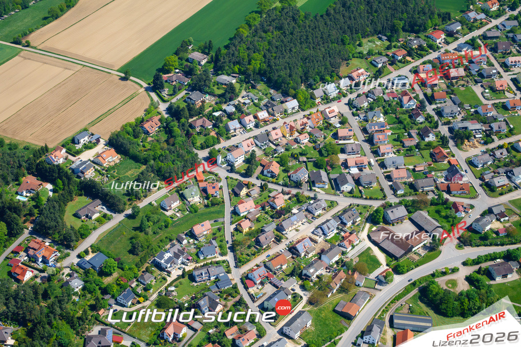 Die Luftaufnahme Traunricht - Schwarzenfeld wurde vom UL-Flugzeug (keine Drohne) aus fotografiert.Hohe Druck- Auflösung-die Geschenkidee!