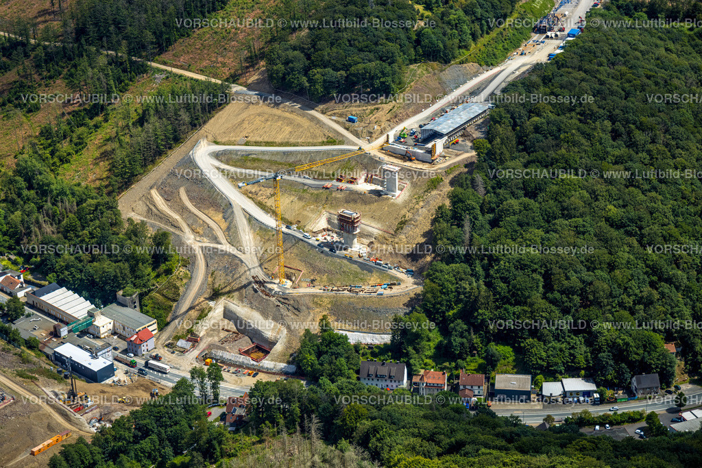 Luedenscheid240709136 | Lüdenscheid, Rahmedetalbrücke, A45, Sauerlandlinie, Sauerland, Nordrhein-Westfalen, Deutschland