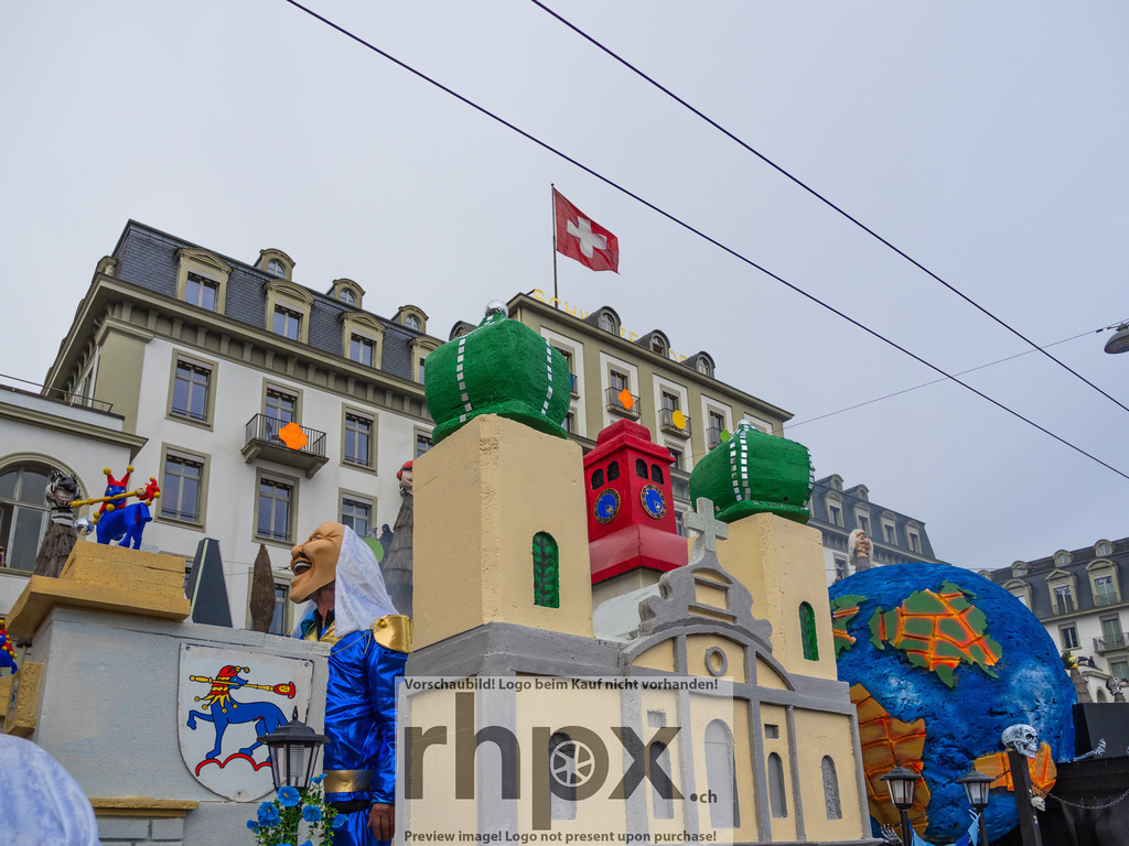 Fritschi-Umzug Luzern 2026 | Foto-Standort: Schweizerhof Luzern - Realisiert mit Pictrs.com