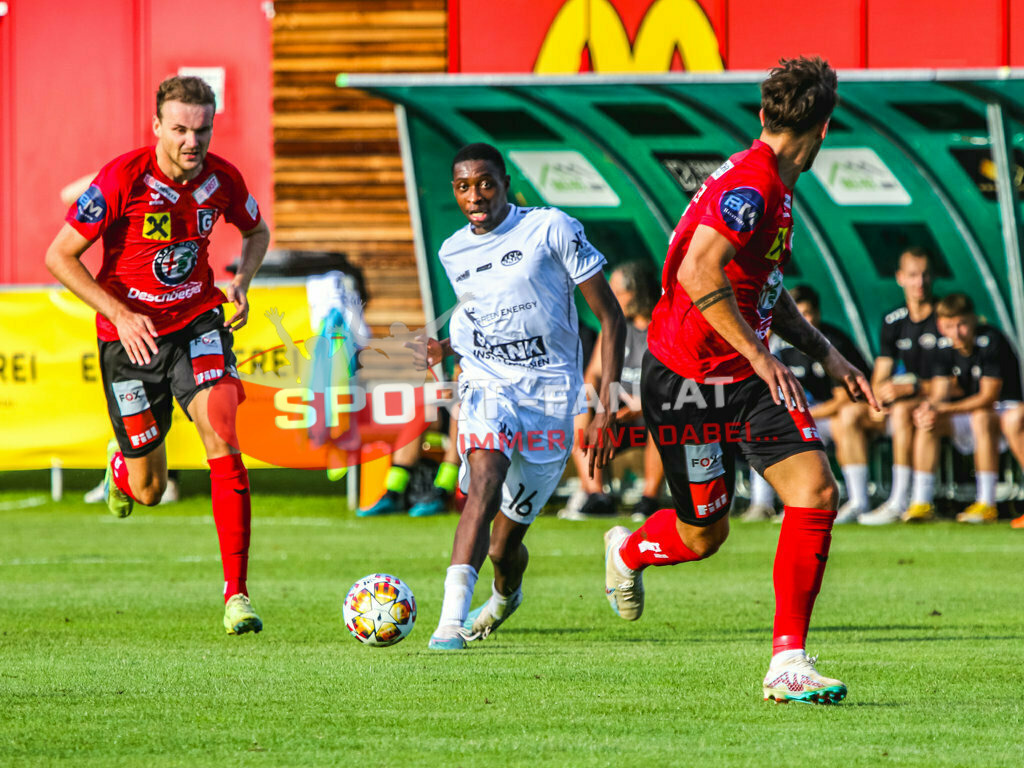ASK Klagenfurt - Union Gurten Regionalliga 1. Runde | ASK Klagenfurt - Union Gurten am 28.07.2023 in Klagenfurt
(Stadion Fischl), Austria, (Photo by Ernst Krawagner sport-fan.at) - Realisiert mit Pictrs.com