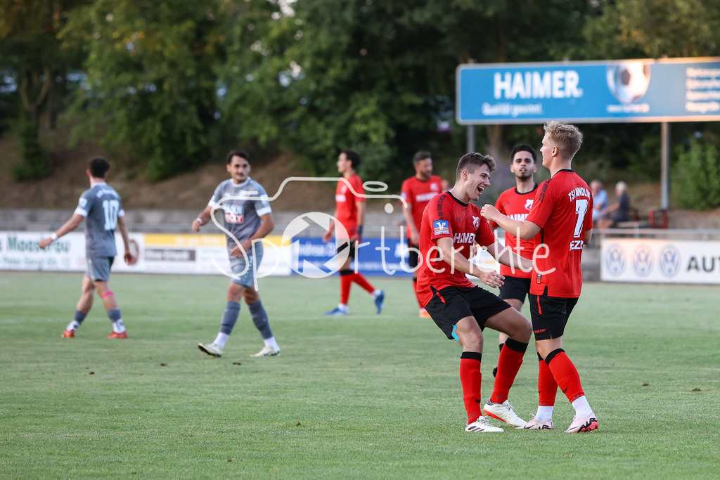 TSV Aindling - VfB Eichstätt | Jubel nach 1-1 durch TSV #7