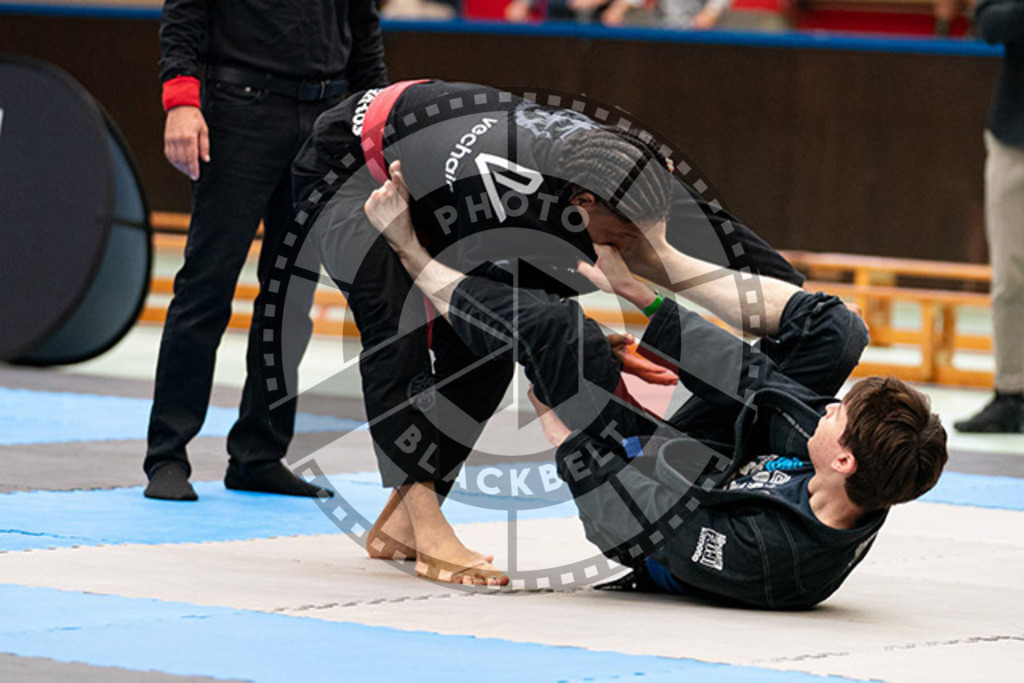 20230826PBB51114 | Fighters compete during the AJP INTLPRO BJJ and grappling competition in Hamburg, Germany, on August 26 2023.