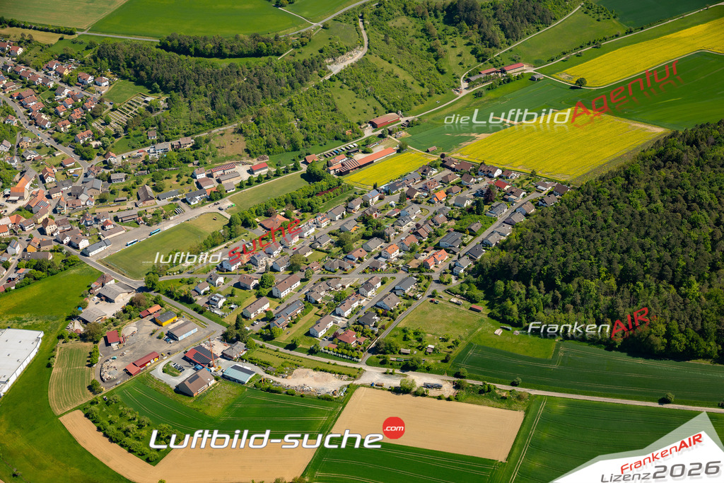 Luftaufnahme von  Boxberg - Die Luftaufnahme wurde 2025 vom UL-Flugzeug heraus erstellt ( keine Drohne ) - Hochauflösende Luftaufnahme - für professionelle Ausdrucke geeignet. Die Geschenkidee !Mit Lizenz und Bildrechte bestellbar