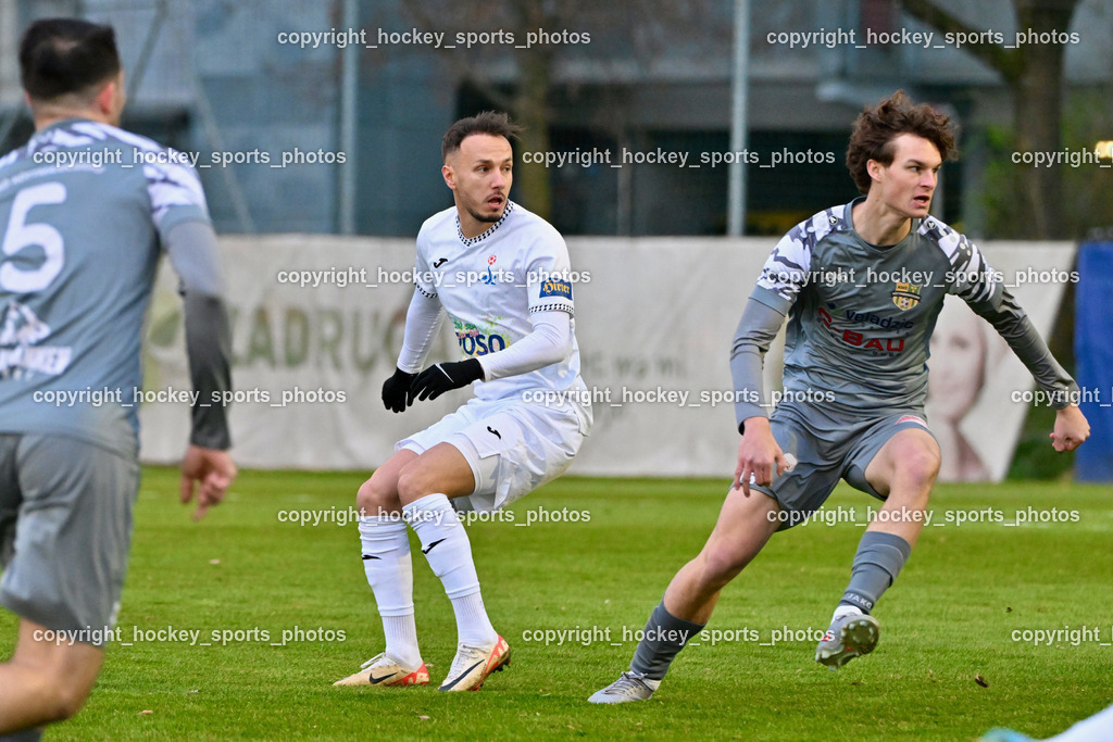 SAK vs. ASKÖ Köttmannsdorf | #9 Sinan Samardzic SAK, #14 Simon Moder ASKÖ Köttmannsdorf, SAK vs. ASKÖ Köttmannsdorf, SAK vs. ASKÖ Köttmannsdorf am 02.04.2026 in Klagenfurt (Sportpark Welzenegg), Austria, (Photo by Bernd Stefan)