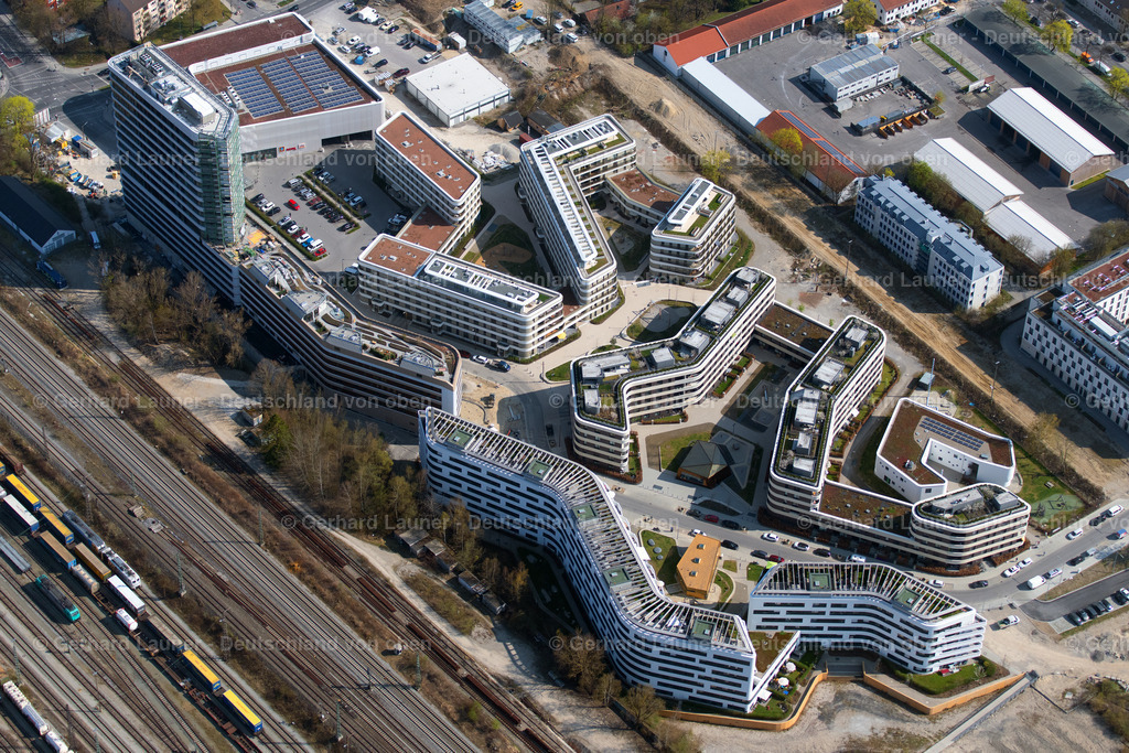 4022381 | Moderne Wohn-und Bürogebäude an der Herrmann-Weinhauserstrasse, Berg am Laim, München