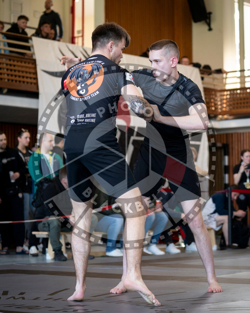 20240309PBB5592 | Fighters compete during the International Luta Livre (ILLCS) Spring Championship in Hannover, Germany, on March 9, 2024.