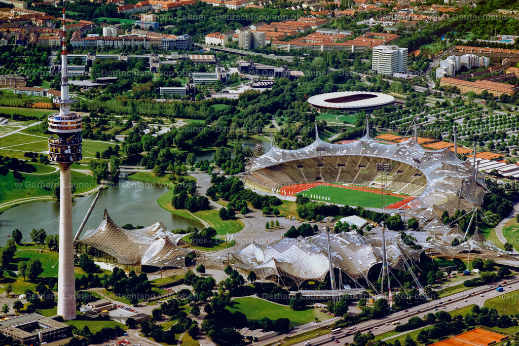 7000451 | Olympiapark und Stadion, München im Bundesland Bayern