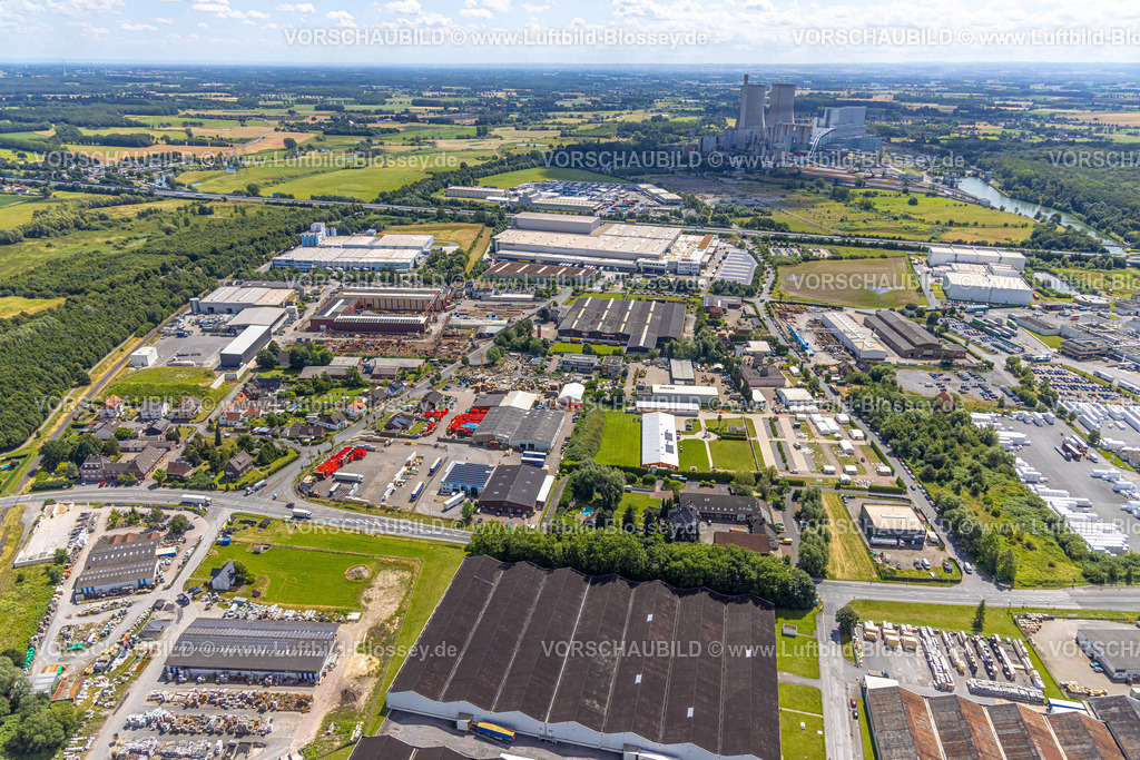Hamm240706928 | Luftbild, Gewerbegebiet Zollstraße und Siegenbeckstraße, mit CS Parts Logistics GmbH Logistikdienst, Funke Kunststoffe und Coldstore Hamm, Autobahn A2, Uentrop, Hamm, Ruhrgebiet, Nordrhein-Westfalen, Deutschland