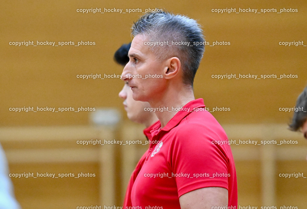 VSV Unihockey vs. KAC Floorball 4.2.2023 | Headcoach VSV Unihockey Stefan Lekas