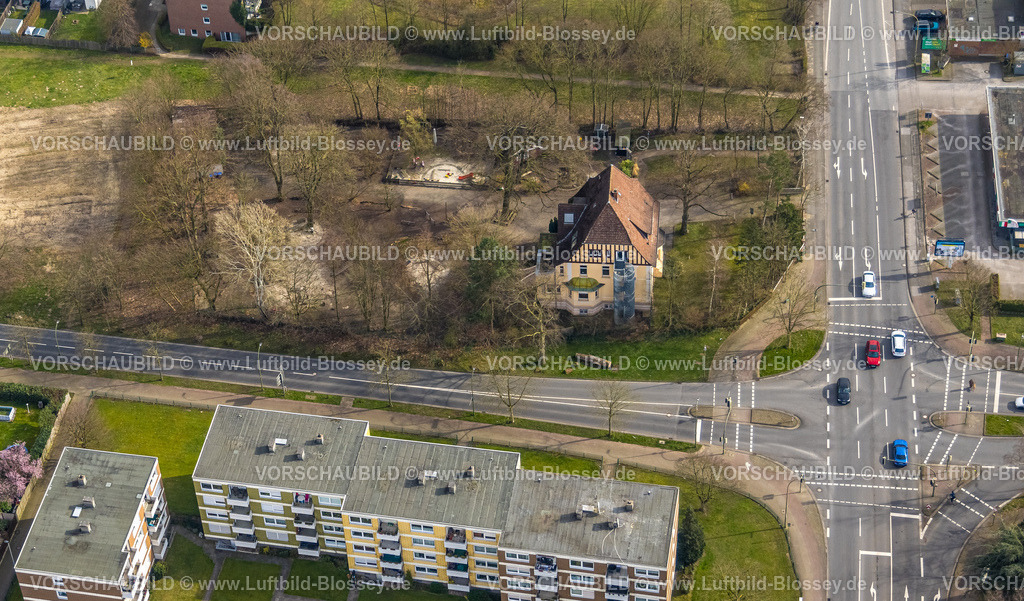 Hamm240306019-2 | Luftbild, Baustelle für neuen Kindergarten an der Ostwennemarstraße, Villa Kunterbunt Kindergarten, Uentrop, Hamm, Ruhrgebiet, Nordrhein-Westfalen, Deutschland