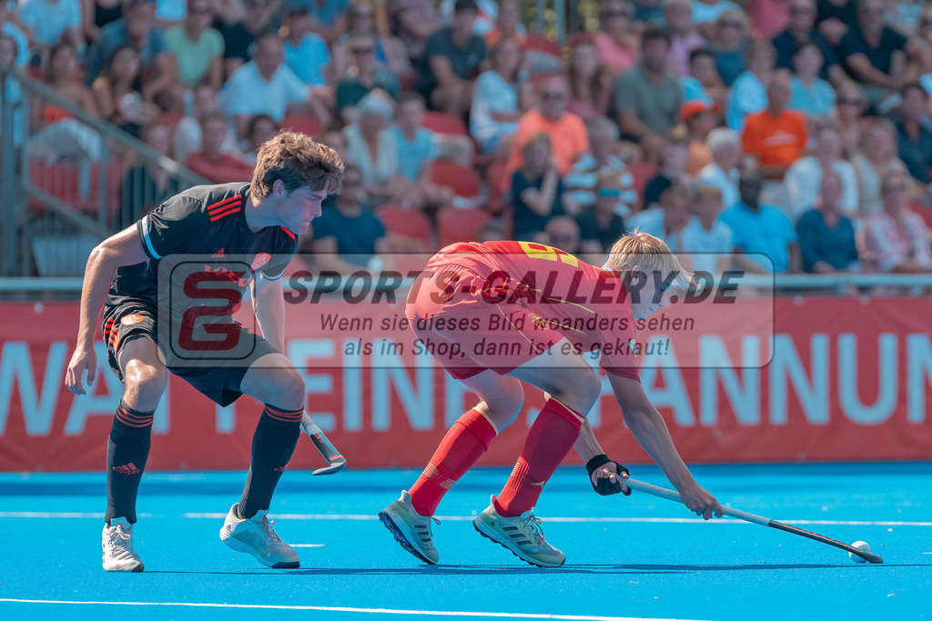 HK_20230711_101288 | Euro Hockey MU18 Spain vs Netherlands Championship Girls &amp; Boys am 11.7.2023 CHTC , Krefeld ,