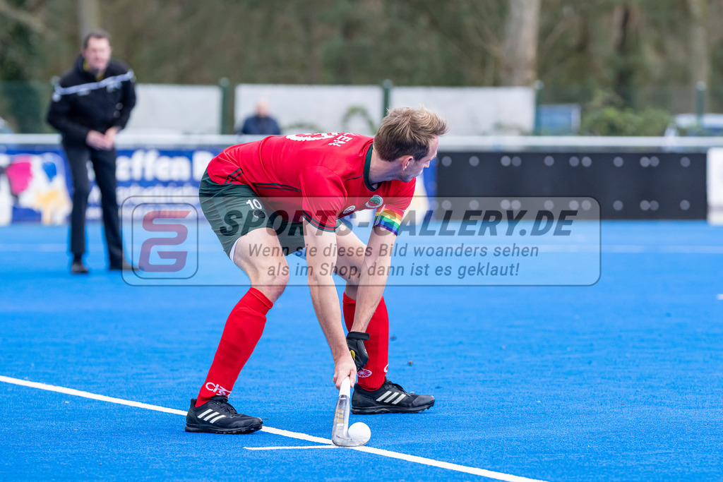 HK_20240323_109968 | 1. Bundesliga Hockey Herren Crefelder HTC - Mannheimer HC am 23.3.2024 Crefelder HTC  Hüttenallee, Krefeld , Niklas Wellen ( Crefelder HTC 10 )