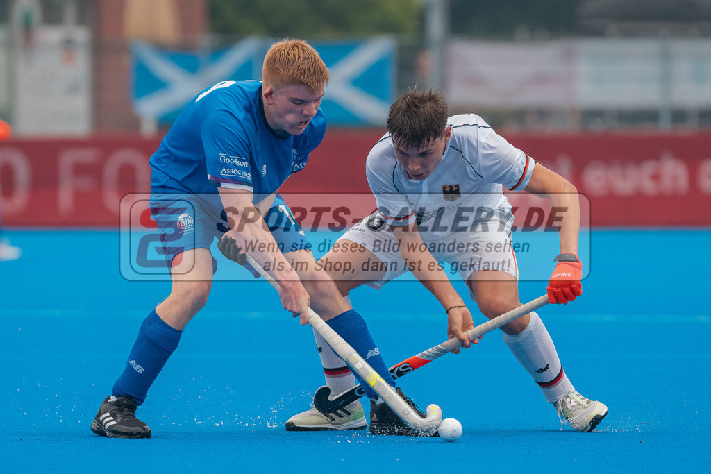 HK_20230709_100355 | Euro Hockey MU18 Germany - Scotland Championship Girls &amp; Boys am 9.7.2023 CHTC , Krefeld ,