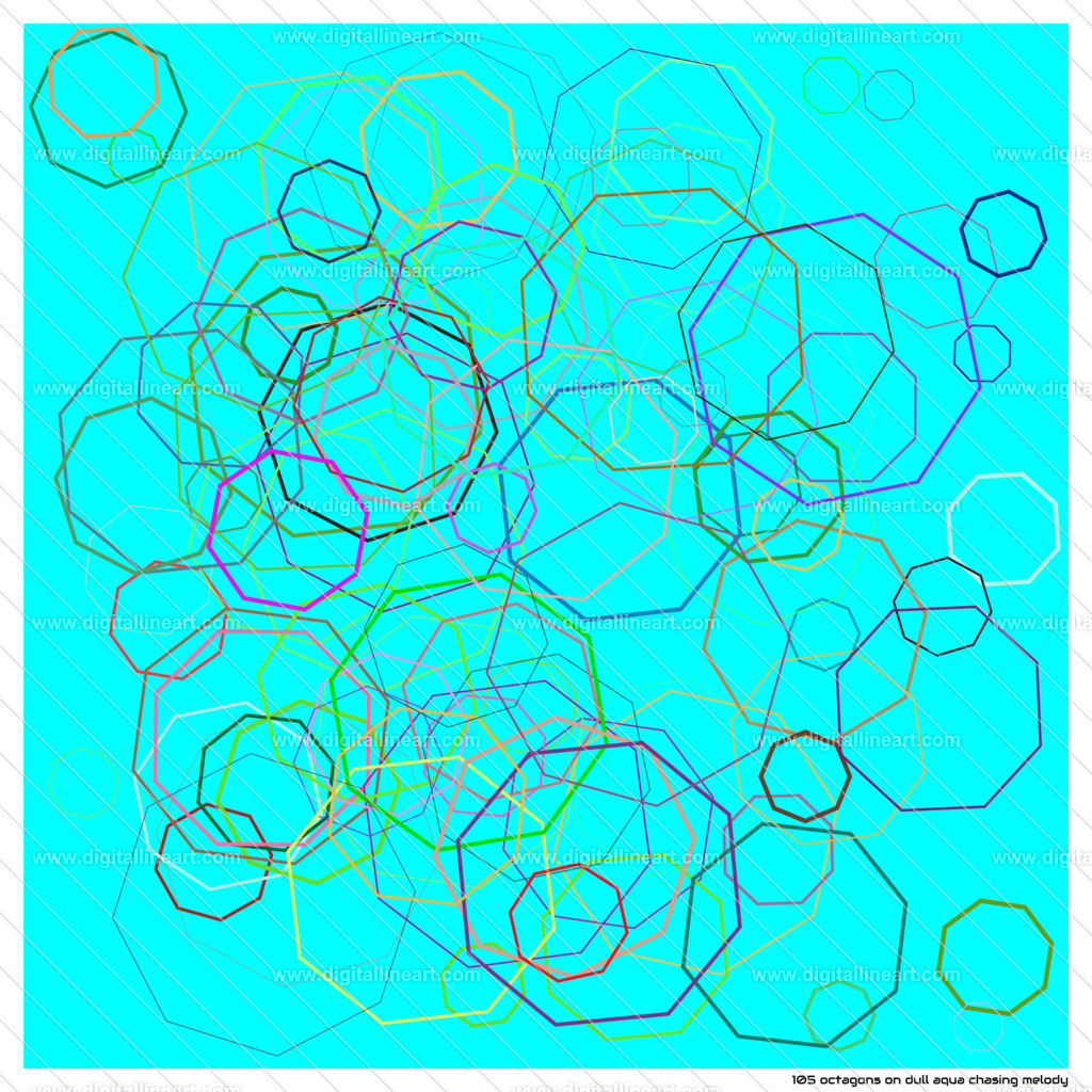 105-octagons-dull-aqua-chasing-melody | digitallineart - Realisiert mit Pictrs.com