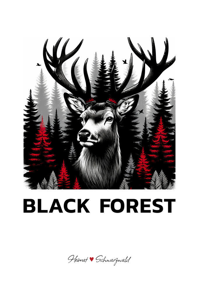 RED-BLACK-FOREST_Motiv-01 | Bilder-Onlineshop für Heimatbilder vom Schwarzwald und Oberrhein. Galeriebilder auf Acrylglas, Alu-Dibond, Leinwand und Poster online bestellen. Der Schwarzwald als Wandbild für Ihr Zuhause! | Art, Kunst, Wandbilder, Black Forest, Deko - Realisiert mit Pictrs.com