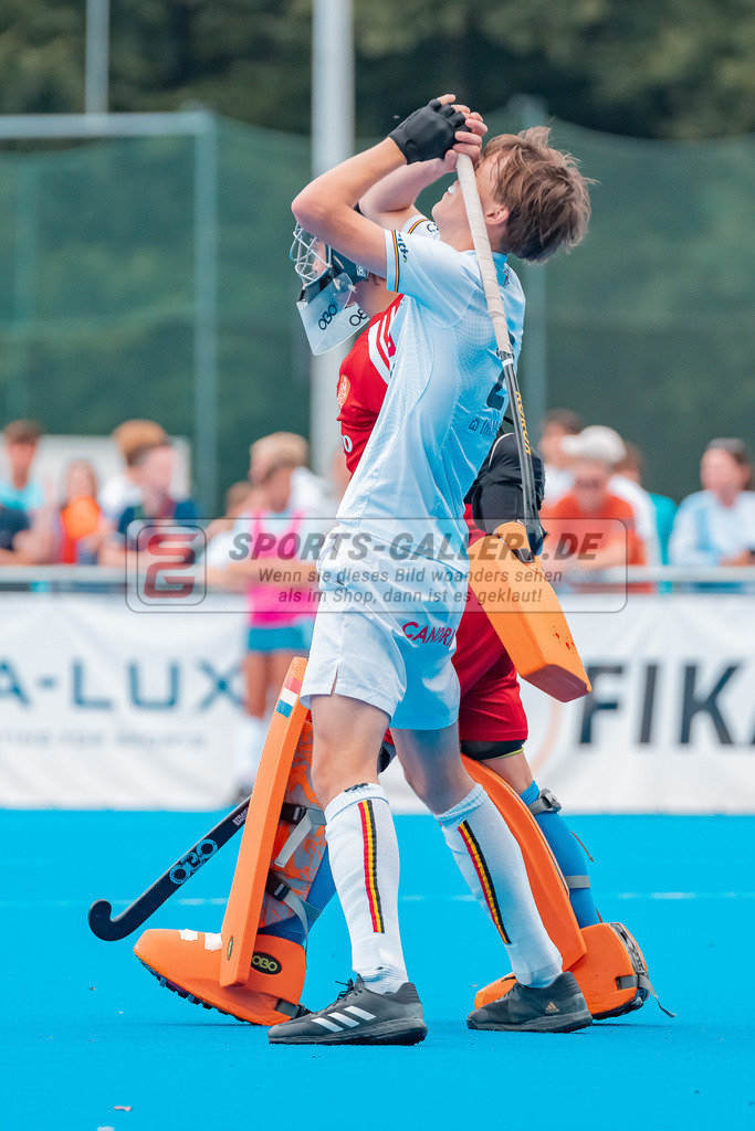 HK_20230715_102364 | Euro Hockey MU18 SF1 Belgium vs Netherlands  Championship Girls &amp; Boys am 15.7.2023 CHTC , Krefeld ,