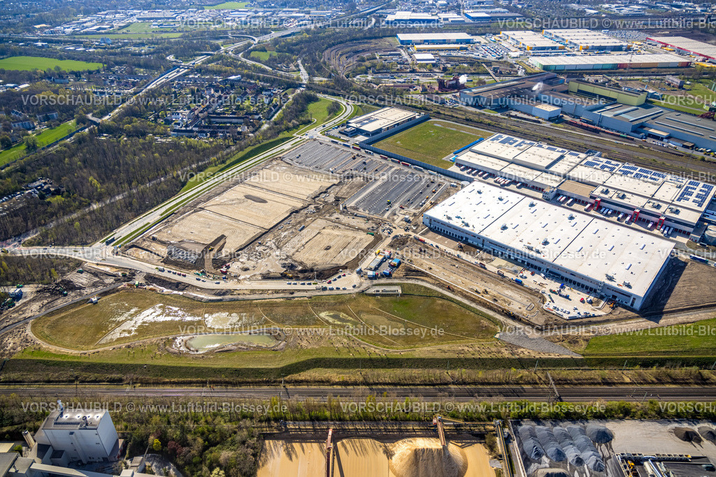 Dortmund220400040 | Luftbild, Logistikpark Westfalenhütte, DSW21,  ID-Logistik, NicLen GmbH, Borsigplatz, Dortmund, Ruhrgebiet, Nordrhein-Westfalen, Deutschland