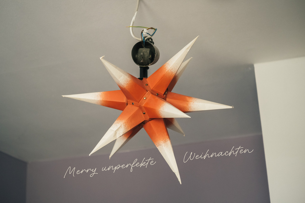 Merry unperfekte Weihnachten | christliche Weihnachtskarte