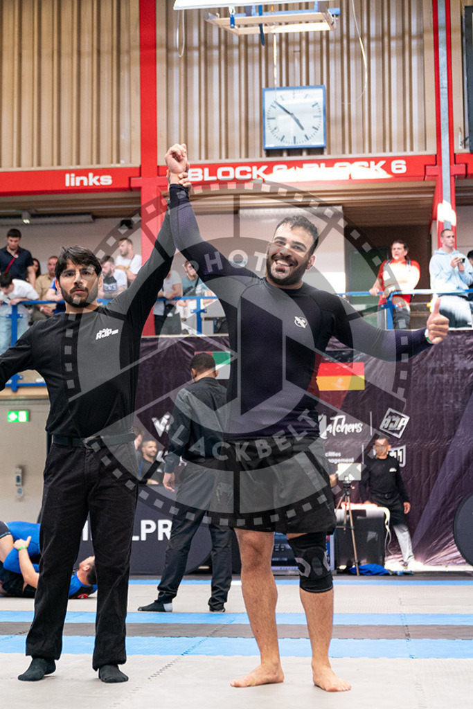 20230826PBB56836 | Fighters compete during the AJP INTLPRO BJJ and grappling competition in Hamburg, Germany, on August 26 2023.