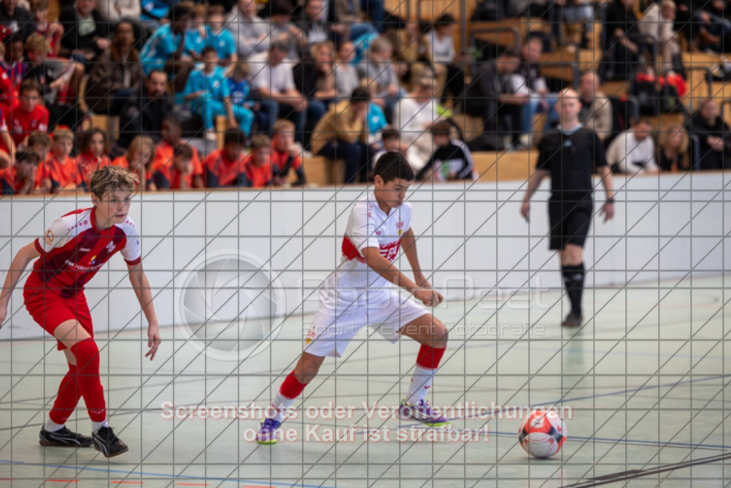 20251213_113525_0600 | SGM Do/Rei U13 1 - VfB Stuttgart27. internationaler Prinzing Junior Cup in der Donzdorfer Lautertalhalle - 13.12.2025,Foto: PhotoPeet-Sportfotografie/Peter Harich