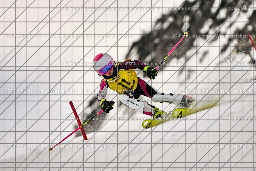 ALP7714_NOe-Kinder-LM_SL-I_Hochkar_Spies Luisa | (C)FotoLois.com, Alois Spandl. NÖ Kinder-Landesmeisterschaft, SLALOM im Draxlerloch am Hochkar, erster Lauf, So 18. Februar 2024.