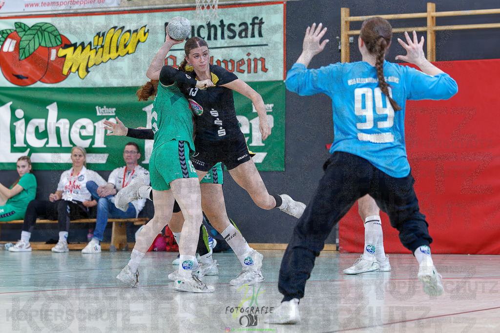 Quali-Turnier JBL wJA; HC Rödertal - HSG Kleenhein/Langgöns | Quali-Turnier JBL wJA; HC Rödertal - HSG Kleenhein/Langgöns am 31.05.2025 in Oberkleen (Weidig-Halle)Photo © 2025 - Jörg Heinrich - Realisiert mit Pictrs.com