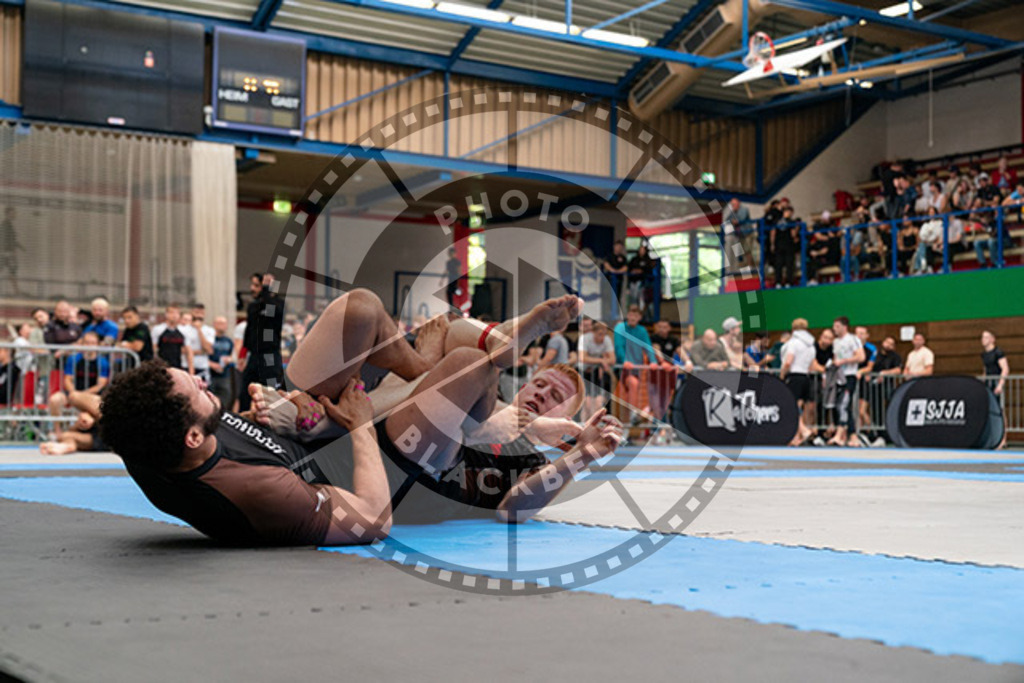 20230826PBB56912 | Fighters compete during the AJP INTLPRO BJJ and grappling competition in Hamburg, Germany, on August 26 2023.