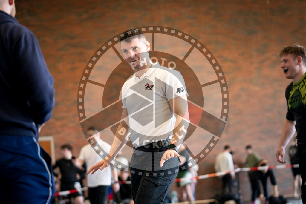 20240309PBB4863 | Fighters compete during the International Luta Livre (ILLCS) Spring Championship in Hannover, Germany, on March 9, 2024.