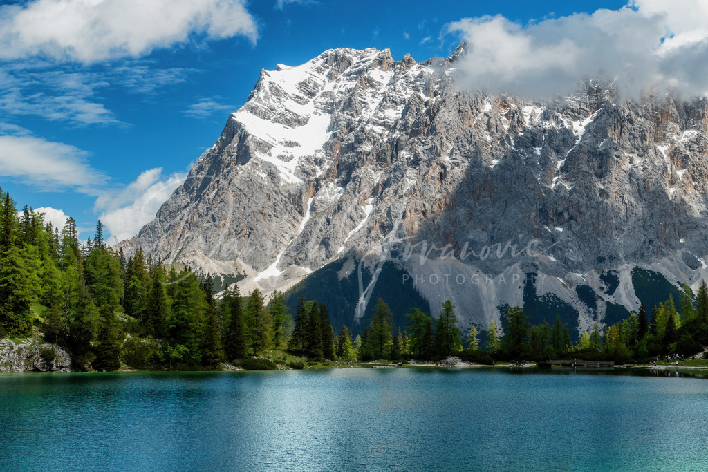 Zugspitze | Die Zugspitze und der Seebensee