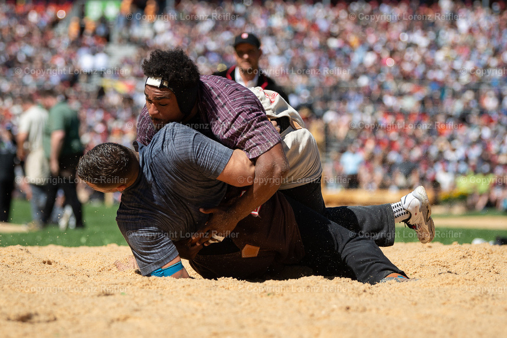 Schwingen -  ESAF Sonntag 2025 | Mollis, 31.8.25, Schwingen - ESAF Sonntag.