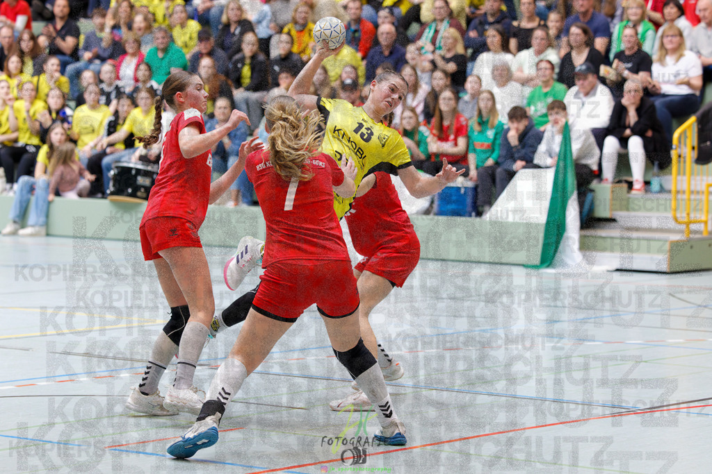Hessenmeisterschaft wJC - Finale; HSG Kleenheim - HSG Weiterstadt/ Braunsh.Worf. | Hessenmeisterschaft wJC - Finale; HSG Kleenheim - HSG Weiterstadt/ Braunsh.Worf. am 22.03.2025 in Biedenkopf (Sporthalle Lahntalschule)Photo © 2025 - Jörg Heinrich - Realisiert mit Pictrs.com
