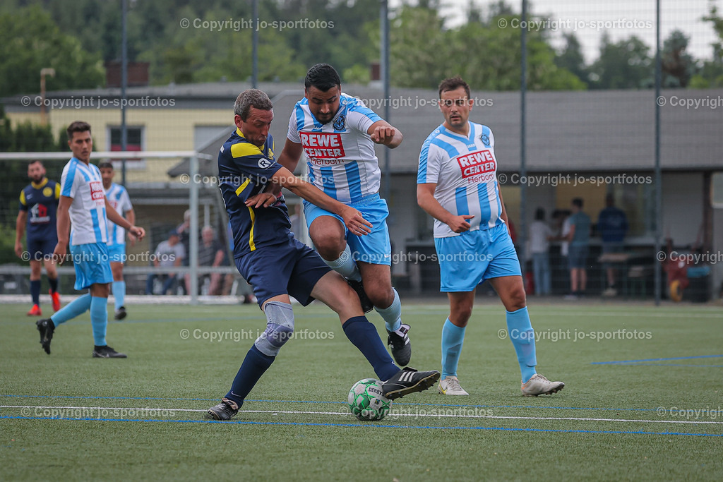 BQ3I5717 | 06.06.2023; Relegation zur Kreisliga B Dillenburg; Kunstrasenplatz Herborn; SG Guntersdorf/Herborn - SSV Hirzenhain; Ergebnis 5:1 (1:0)