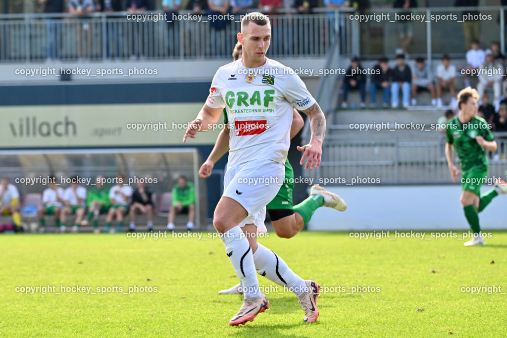 SC Landskron vs. Rapid Lienz | #19 Gal Zinic Rapid Lienz, SC Landskron vs. Rapid Lienz, SC Landskron vs. Rapid Lienz am 22.09.2024 in Villach (Sportanlage Landskron), Austria, (Photo by Bernd Stefan)
