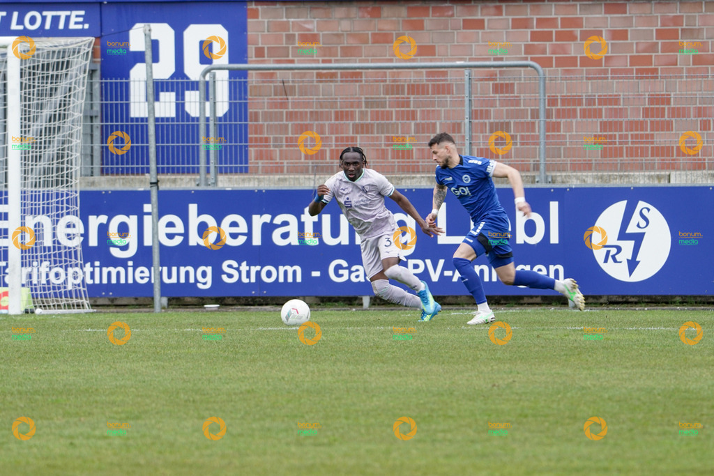 VfL Sportsfreunde Lotte vs. VfL Bochum II U23 - Regionalliga West - 28. Spieltag 2026 | Owono Darnell Keumo, 3 - Realisiert mit Pictrs.com