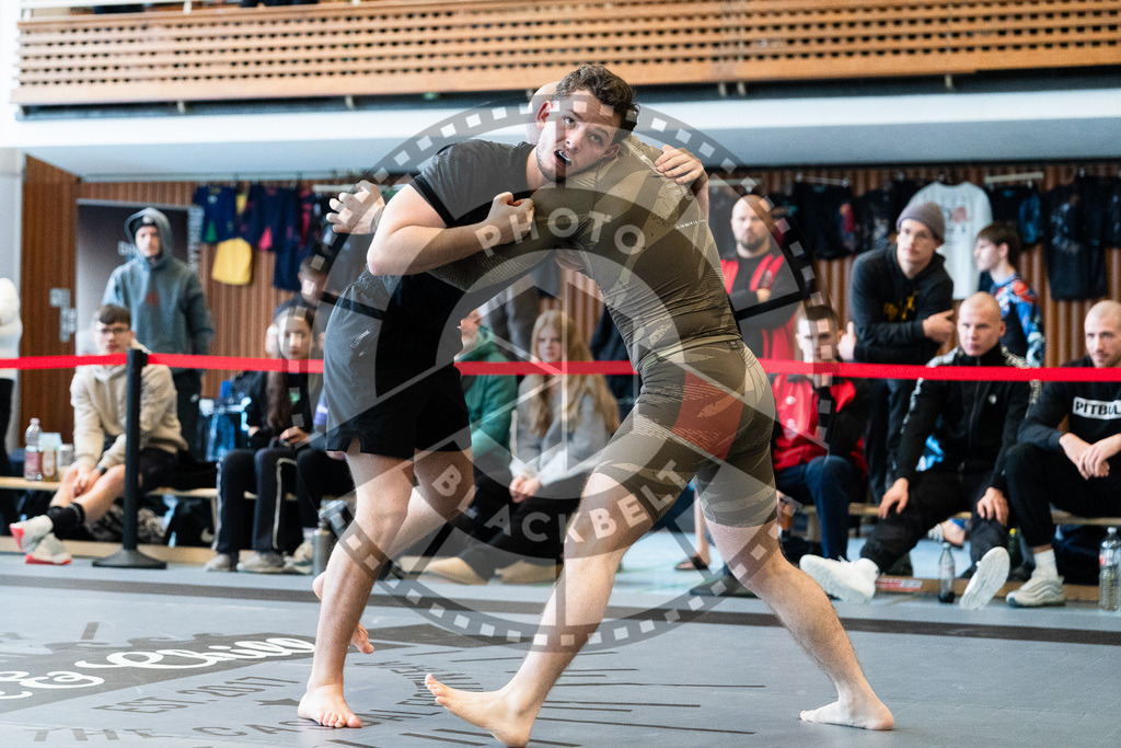 20251129PBB5831 | Fighters compete during the luta livre competition ILLCS XI winter edition on November 29, 2025 in Hannover, Germany.