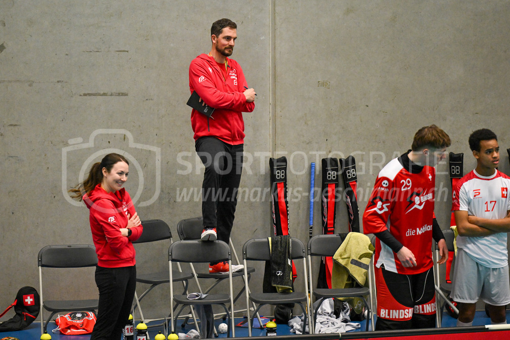 Switzerland U19 vs Finland U19 - 3. February 2024 | Switzerland U19 vs Finland U19
U19 Men International Matches in Switzerland
GoEasy Arena, Siggenthal Station
Switzerland assistant coach Michael Zürcher.
Credit: Markus Aeschimann | <a href="https://www.markus-aeschimann.ch">Sportfotografie Markus Aeschimann</a> | <a href="https://www.instagram.com/sportfotografie.aeschimann">@sportfotografie.aeschimann</a> - Realisiert mit Pictrs.com