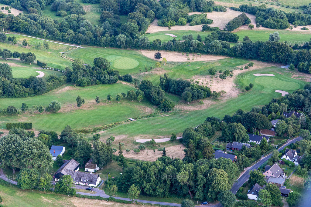 Luftbild: Förde-Golf-Club e.V. Glücksburg im Ortsteil Bockholm in Glücksburg im Bundesland Schleswig-Holstein in Deutschland. Foto: IMG_127876.jpg vom 23.07.2021 durch Werner Riehm/FLY-FOTO.de